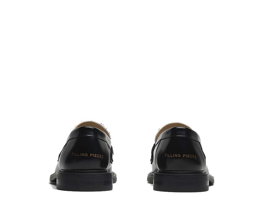 Filling Pieces Loafer Rugby Degrade Dark Green détail — finition dégradée verte