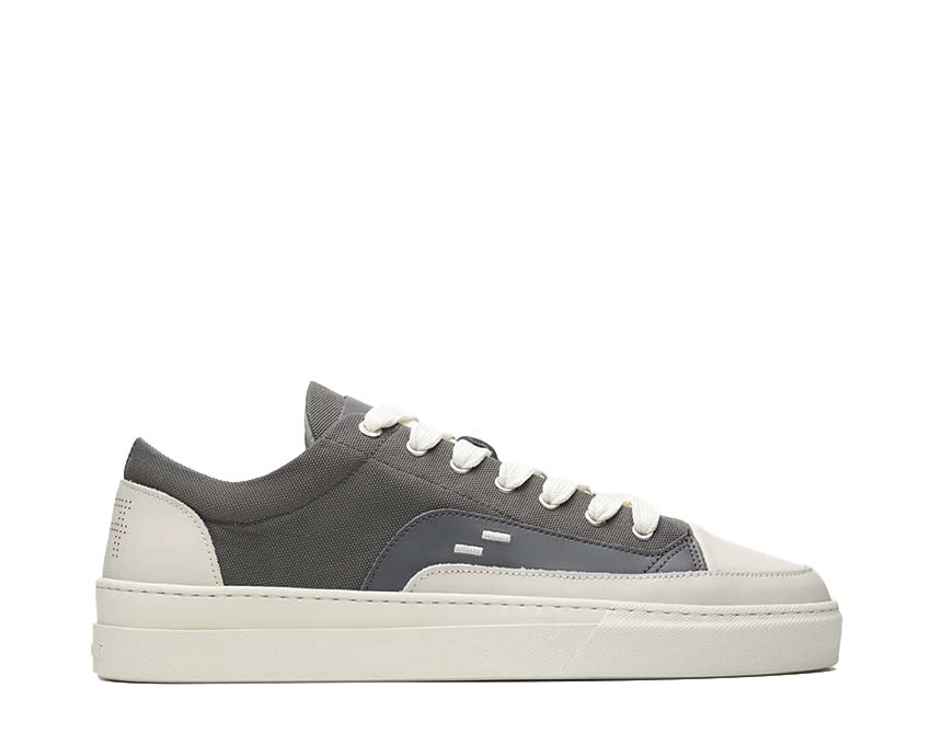 Filling Pieces Riviera Low Dark Grey — sneaker uomo pelle grigio scuro