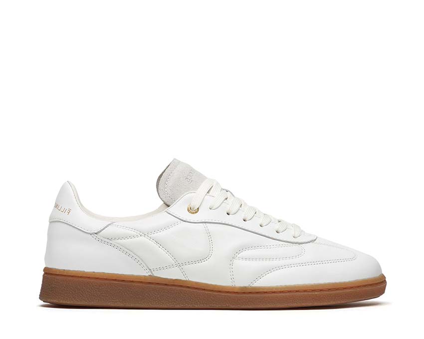 Filling Pieces Sprinter Fusquilt White — sneaker homme cuir luxe hollandaise