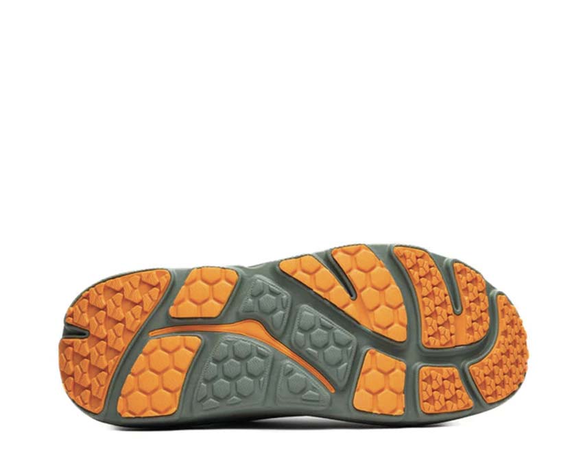 HOKA Bondi B3 Aloe Vera detail — lightweight mesh upper