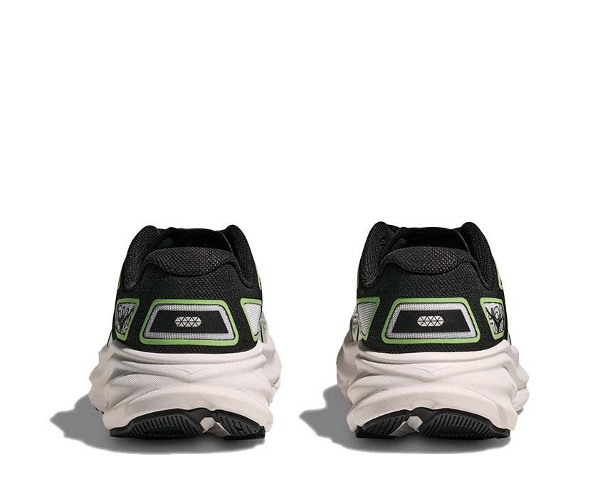 HOKA Clifton One9 Black White semelle — amorti maximal