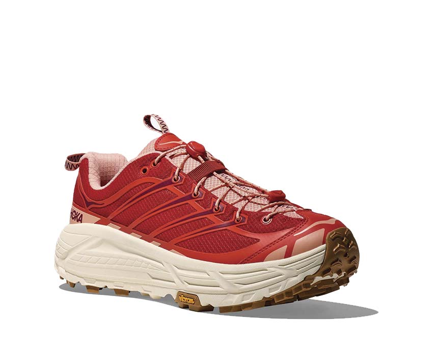 HOKA Mafate Three2 Tomato semelle — amorti maximal