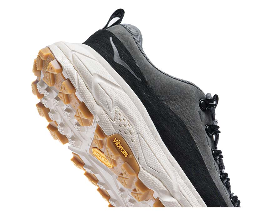 HOKA Tor Summit Outer Orbit Black Detail — leichtes Mesh-Obermaterial