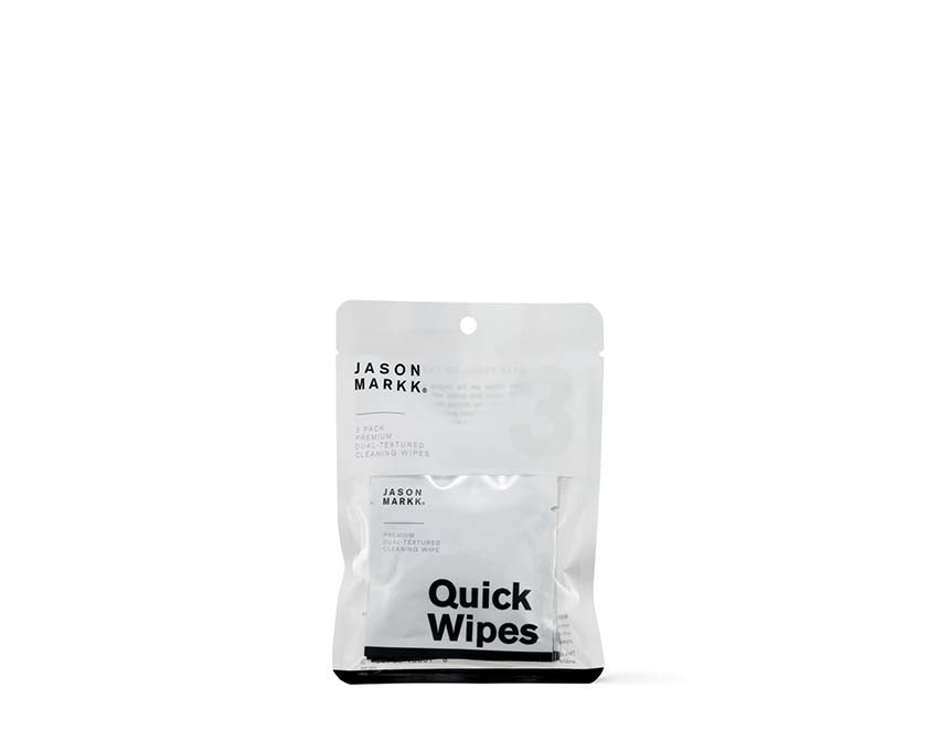 Jason Markk Quick Wipes 3 Pack — pack 3 lingettes nettoyage rapide sneakers