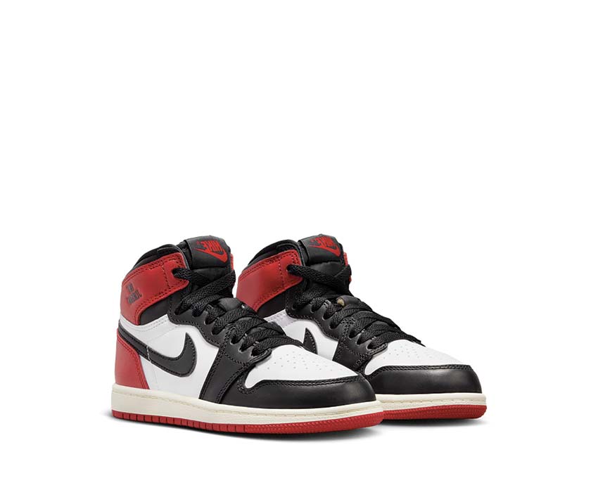 Jordan 1 Retro High OG Black Toe PS semelle — semelle caoutchouc enfant Jordan 1
