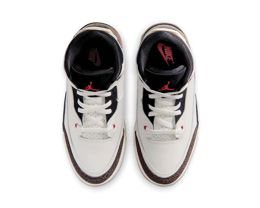Jordan 3 Retro PS World's Best trois quarts — AJ3 preschool coloris World's Best