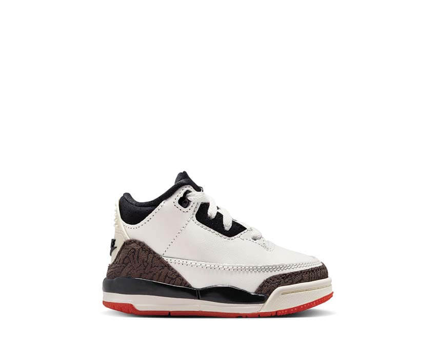 Jordan 3 Retro TD World's Best Sail/Black — sneakers enfant coloris écru Jordan 3