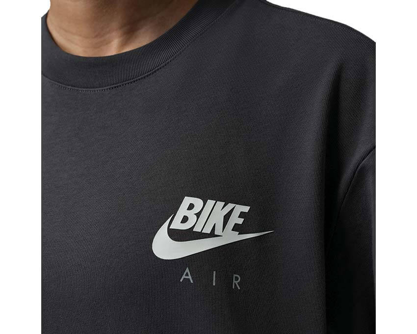 Jordan BIKE AIR Nigel Sylvester Tee Anthracite — vue dos graphique collab BMX