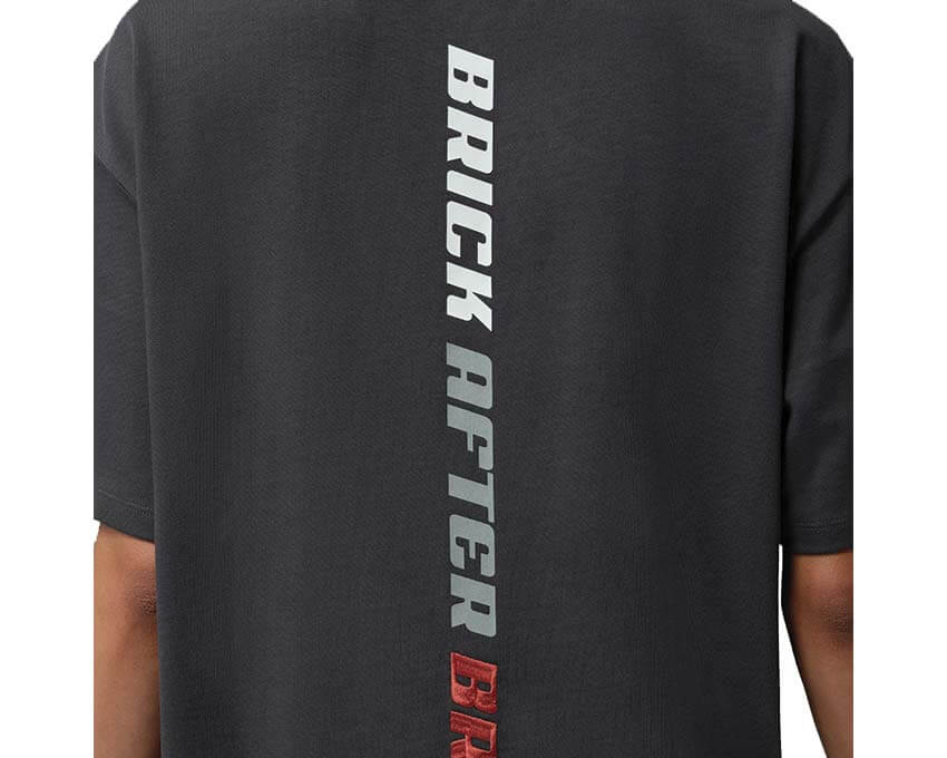 Jordan BIKE AIR Nigel Sylvester Tee Anthracite — fond blanc t-shirt Jordan collection