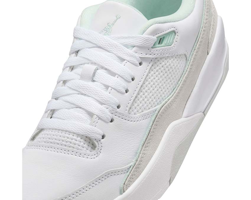 Jordan Flight Court W White Igloo Pure Platinum — vue latérale femme lifestyle