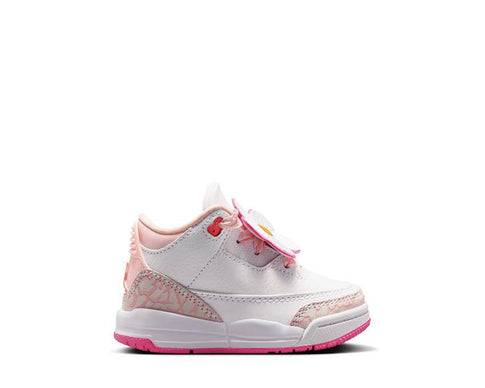 Jordan 3 Retro TD Pearl Pink/Hyper Orange — Kindersneaker in Rosa Jordan 3