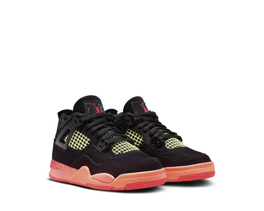 Jordan 4 Retro PS Infrared 23 Sohle — Air sichtbar Bright Mango Jordan 4 Preschool