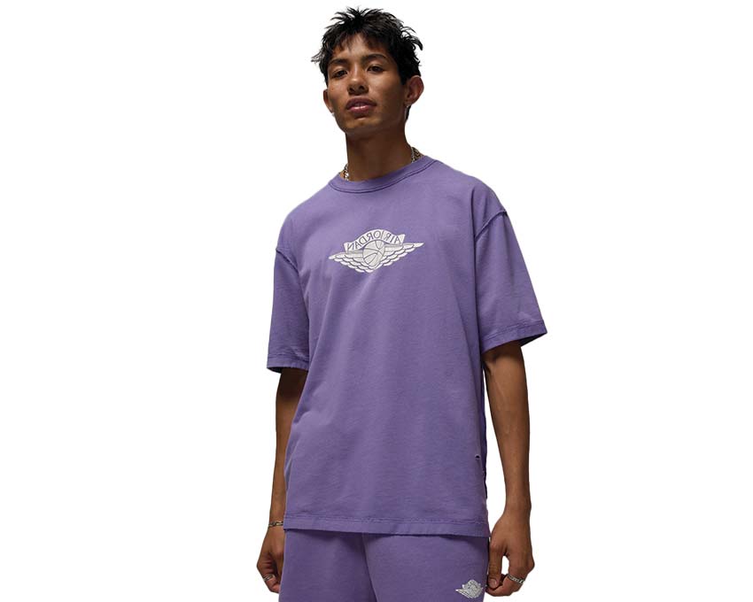 Jordan Rare Air T-Shirt Purple Earth Sail — t-shirt homme coton violet