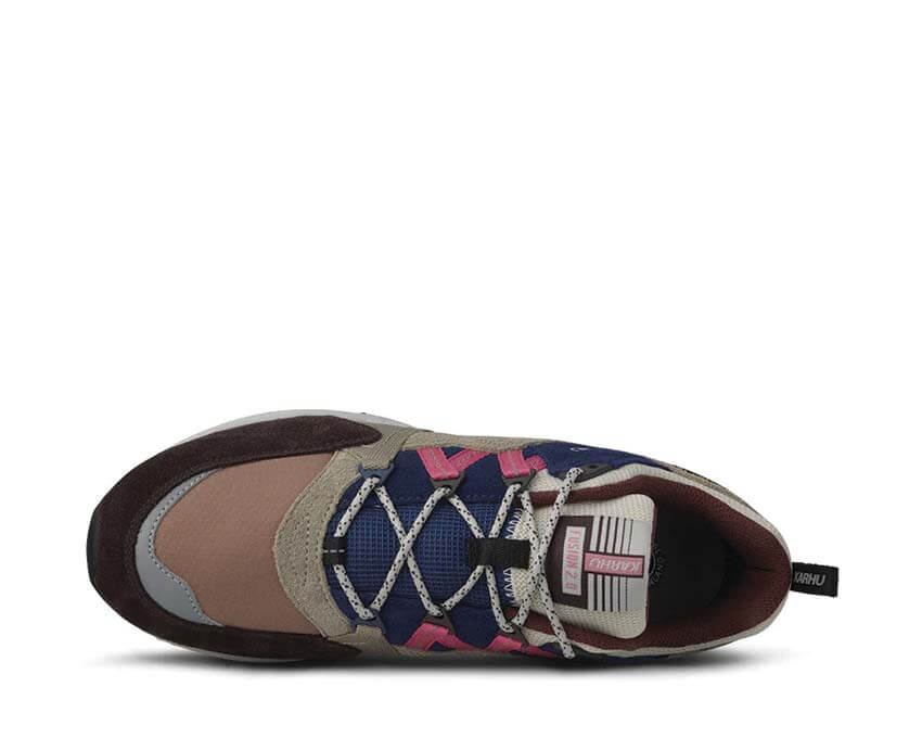 Karhu Fusion 2.0 Molé détail — logo Karhu