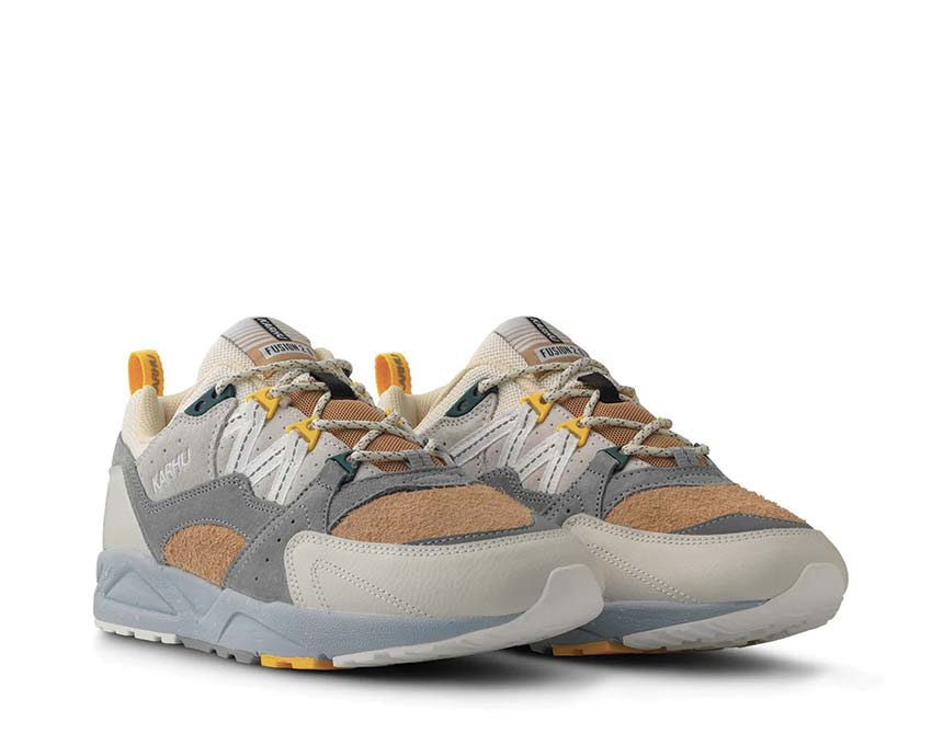 Karhu Fusion 2.0 Limestone Bright White Sohle — FULCRUM finnische Technologie