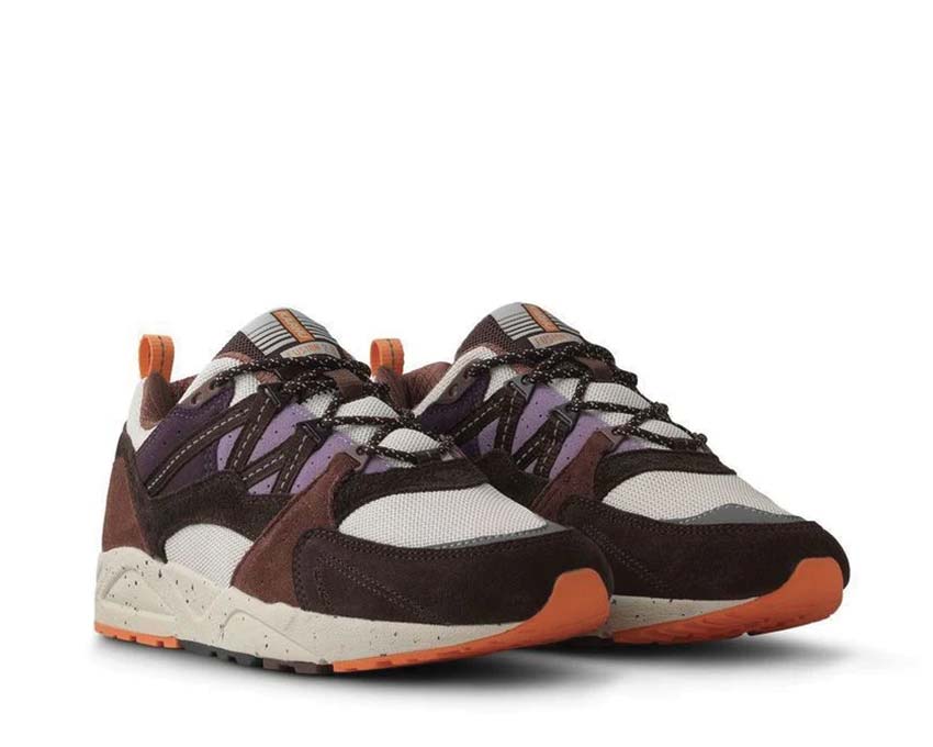 Karhu Fusion 2.0 Marron/Chocolate Torte vue latérale — mesh respirant