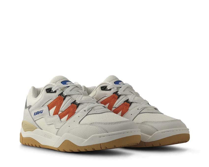 Karhu Fusion XT Blanc De Blanc Nasturtium vue latérale — mesh breathable