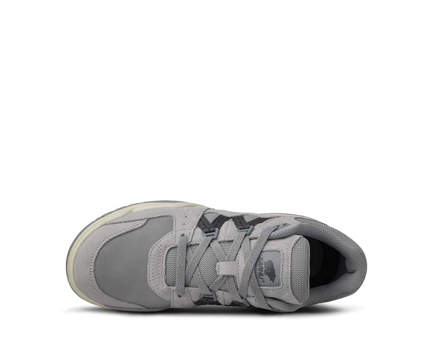 Karhu Fusion XT Lunar Rock Magnet detail — Karhu bear logo bicolor