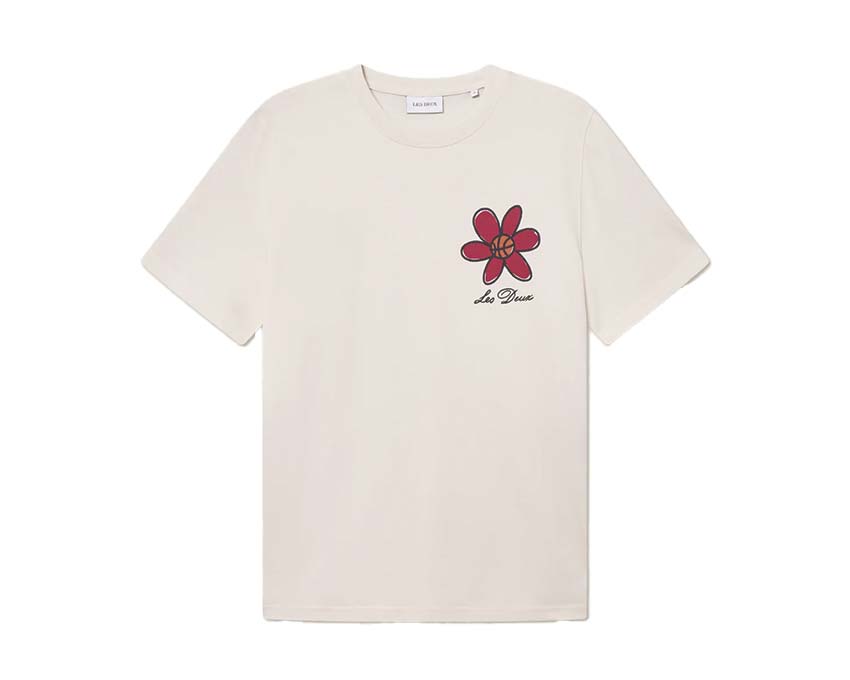 Les Deux Flower Basket T-Shirt homme — t-shirt imprimé floral coupe droite