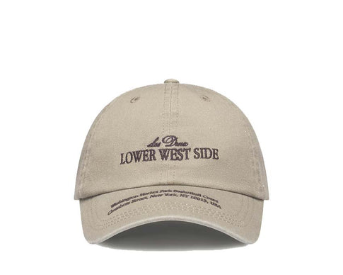 Les Deux West Side Dad Cap — casquette unisexe coupe dad cap structurée