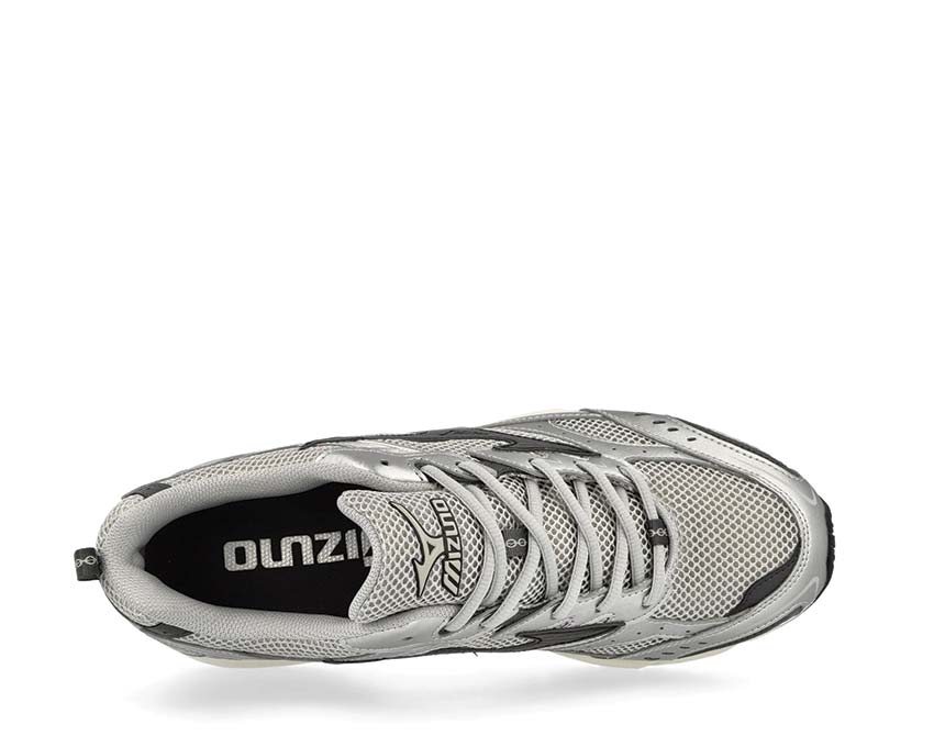 Mizuno MXR Sport Grey detail — layered sport overlays
