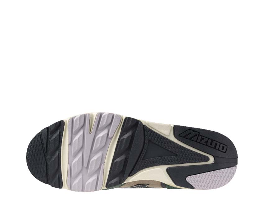 Mizuno Sky Medal Beta White Grey Detail — Premium Verarbeitung Mizuno