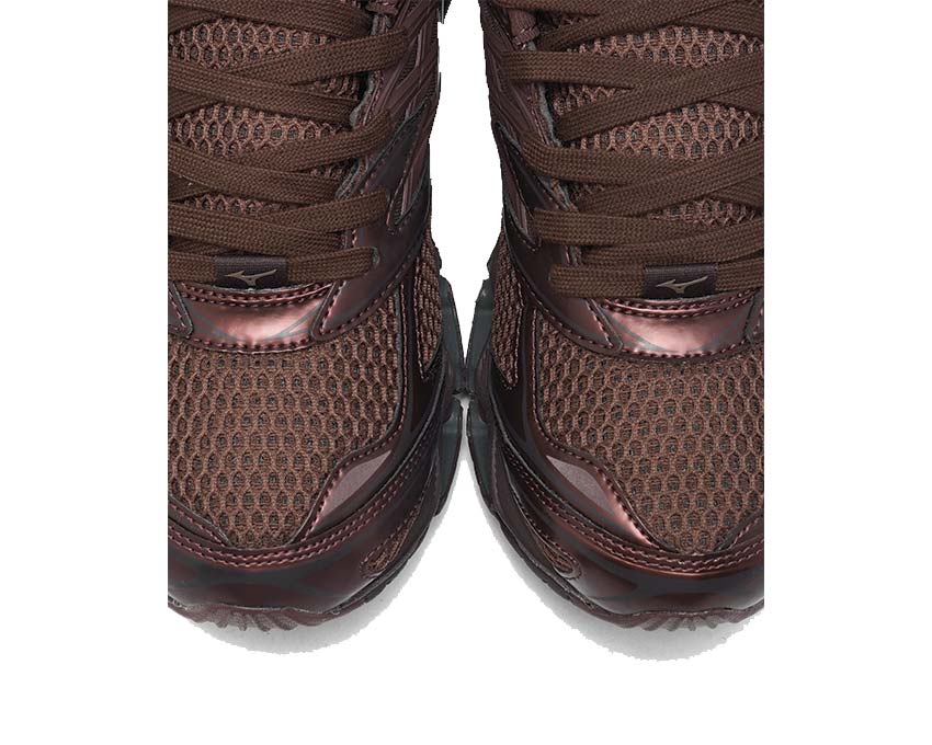 Mizuno Wave Prophecy LS Sport Chicory vue latérale — tige LS lacets