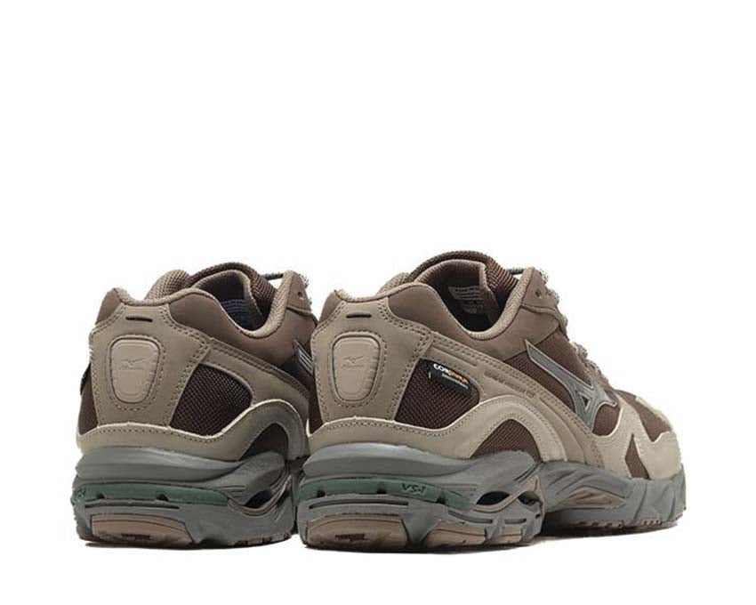 Mizuno Wave Rider 10 Cordura Chicory Coffee semelle — Wave amorti