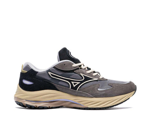 Mizuno Wave Rider Beta White Sand Grey Stone — sneaker uomo running lifestyle Wave