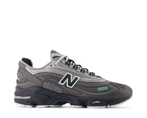 New Balance 1000 Black Silver — sneaker homme bicolore noir et argent