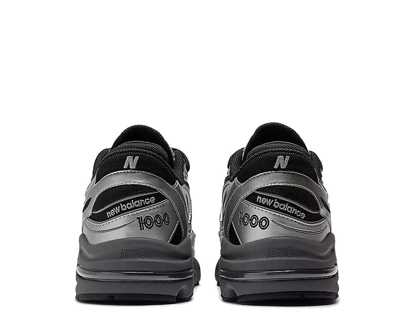 New Balance 1000 Metallic Silver semelle — amorti ABZORB confort longue durée