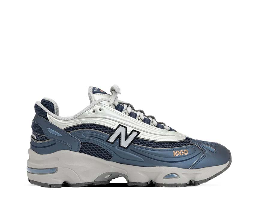 New Balance 1000 Vintage Indigo — men's sneaker washed vintage indigo colourway