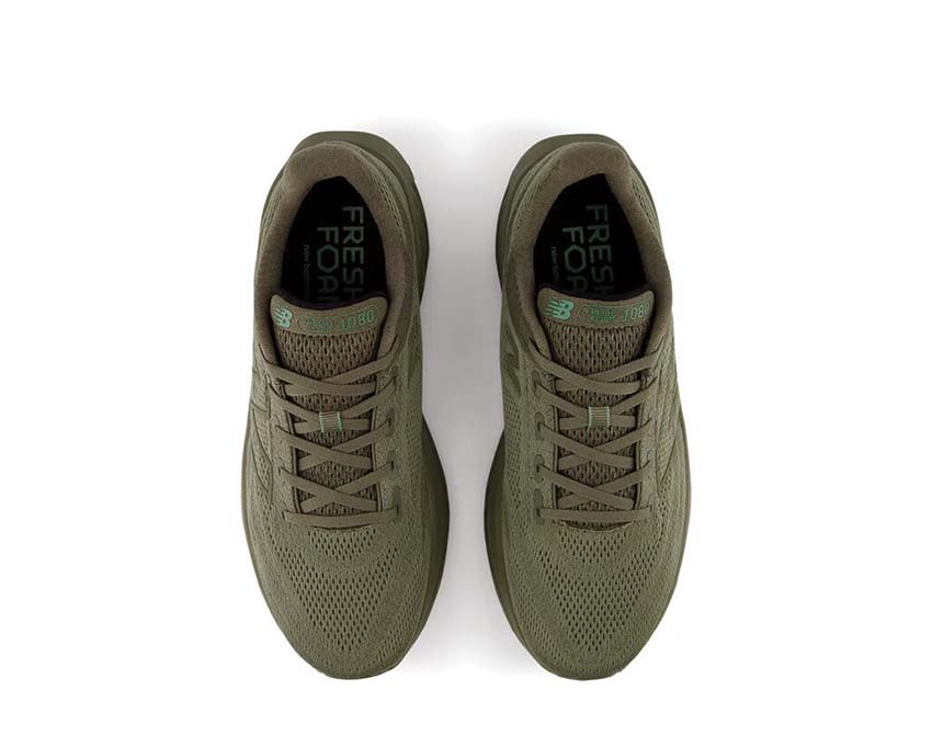 New Balance Fresh Foam x 1080 Utility Dark Camo Detail — militärisches Camouflage-Print
