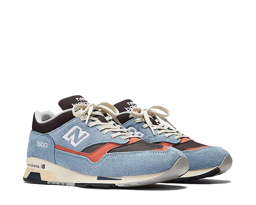 New Balance 1500 Made in UK Dusty Blue Seitenansicht — klassische Laufsilhouette