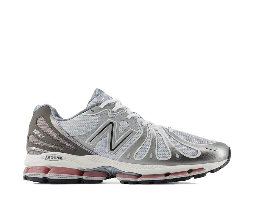 New Balance 1890 Dark Silver Metallic — sneaker homme coloris argent métallique premium