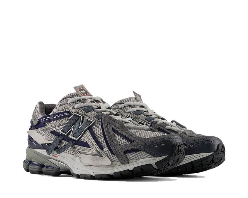 New Balance 1906F Graphite vue latérale — tige mesh gris anthracite running lifestyle