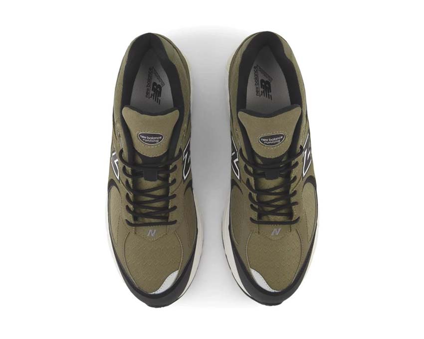 New Balance 2002RX Dark Camo semelle — amorti ABZORB SBS