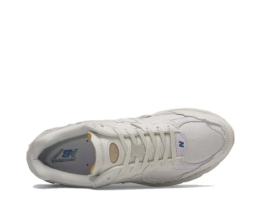 New Balance 2002R Sea Salt/NB White semelle — ABZORB SBS absorption des chocs