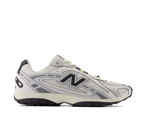 New Balance 204L Silver Metallic — silver metallic sneaker with futuristic look