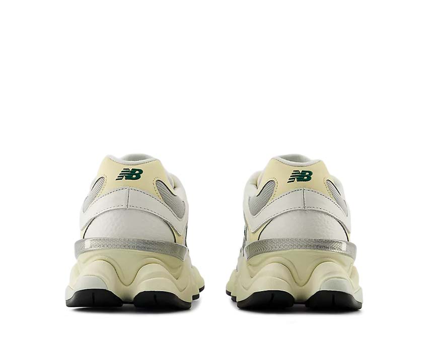 New Balance 9060 Sea Salt Marsh Green semelle — semelle ABZORB SBS chunky