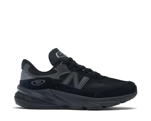 New Balance 990v6 Made in USA Triple Black — zapatilla hombre fabricada en EE.UU.