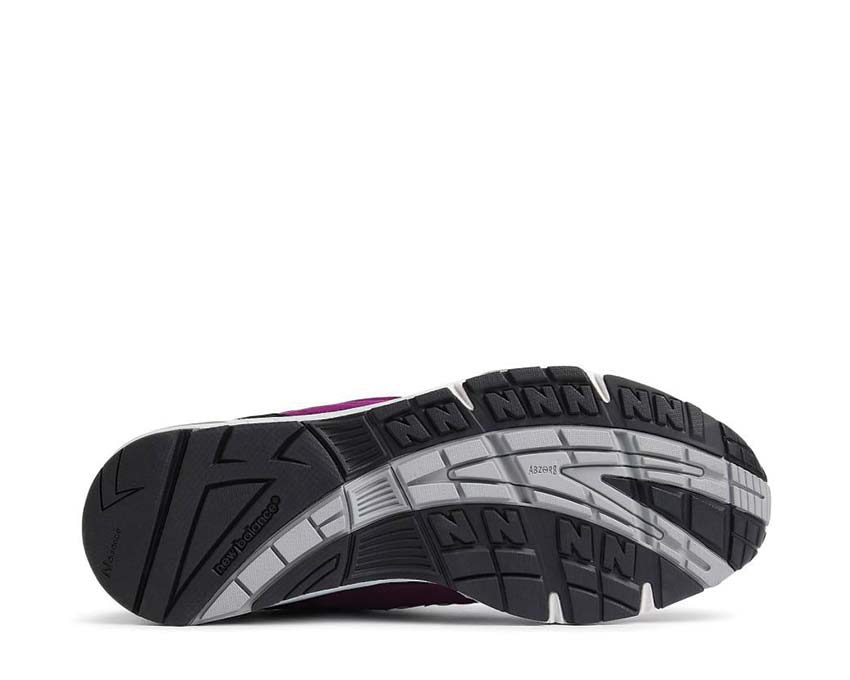 New Balance 991 Made in UK Purple — vista tre quarti colorway esclusivo