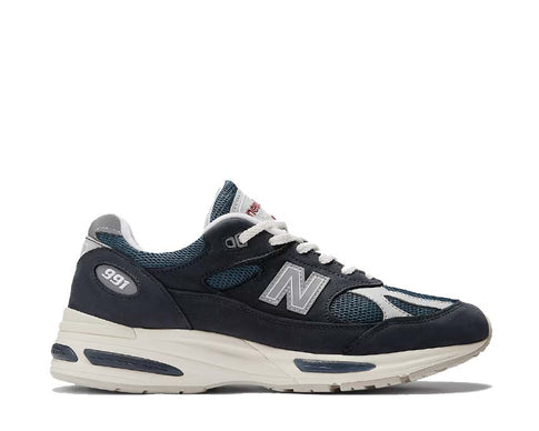New Balance 991v2 Made in UK Total Eclipse Indian Teal — sneaker uomo prodotta nel Regno Unito