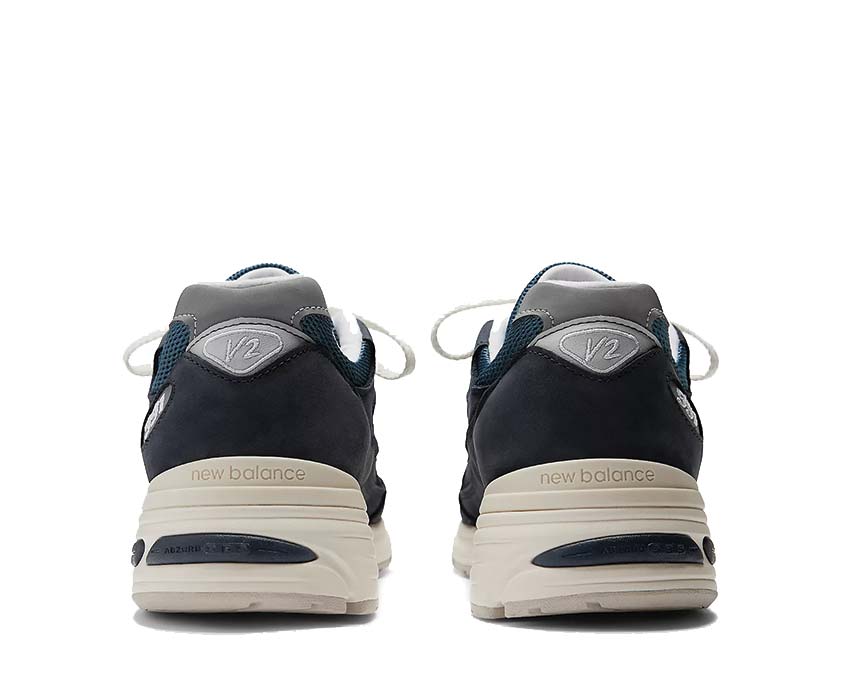 New Balance 991v2 Made in UK Total Eclipse Indian Teal suola — tecnologia ammortizzante ENCAP