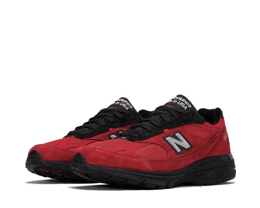 New Balance 993 Baltimore vue latérale — tige multimatière Made in USA
