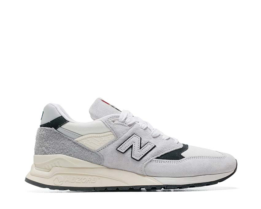 New Balance 998 Made in USA Grey Black — Herren Sneaker hergestellt in den USA