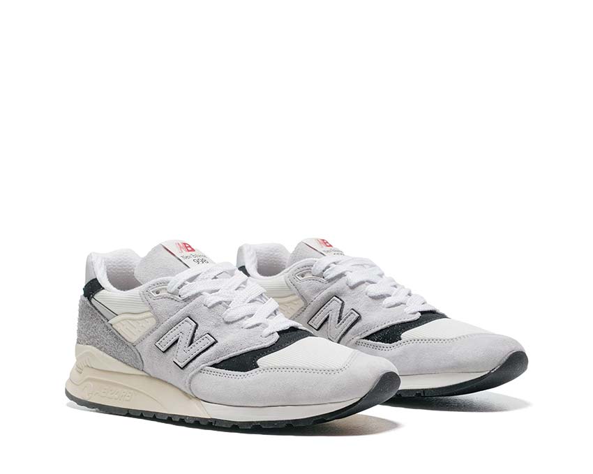New Balance 998 Made in USA Grey Black Sohle — ENCAP und C-CAP Technologie