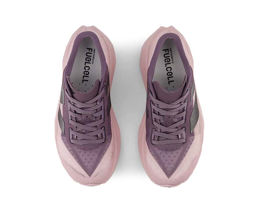 New Balance FuelCell Rebel V4 Dark Ice Wine détail — amorti dynamique running femme