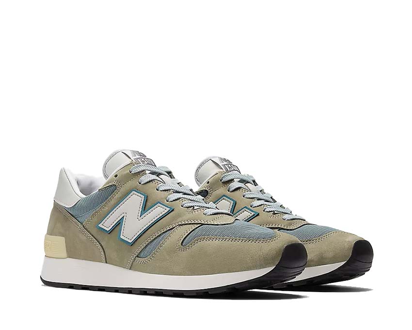New Balance 1300 JP vue latérale — tige suède japonaise Made in USA