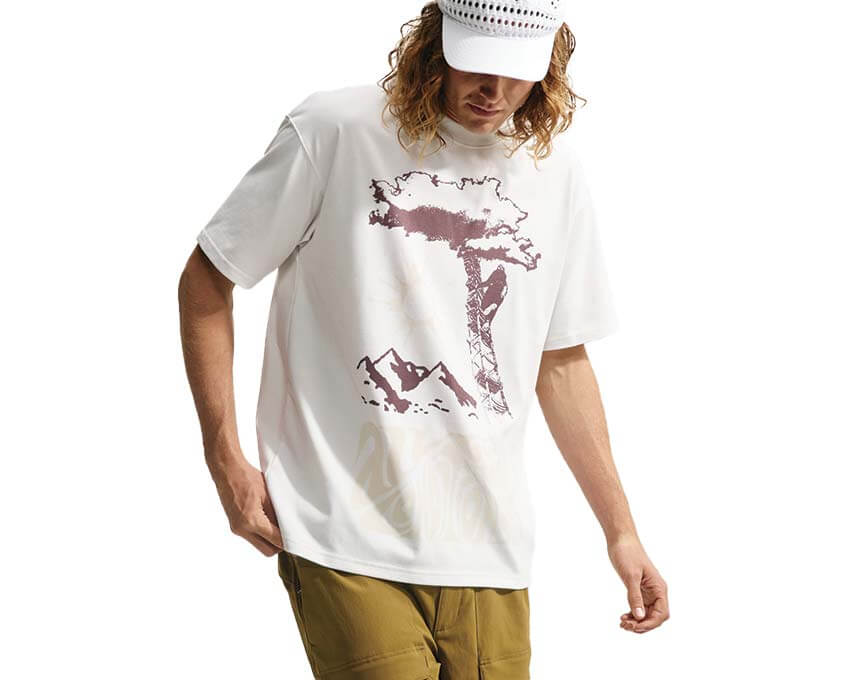 Nike ACG Dri-FIT T-Shirt 168 Blanc — t-shirt homme trail outdoor Dri-FIT